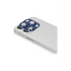 Mey İthalat®   iPhone 13 Pro Max Pers Alüminyum Kamera Lens - Lacivert