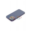 Mey İthalat®   iPhone 13 Pro Max Renkli Kamera Lens Koruma Cam - Pembe-Mavi