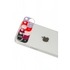 Mey İthalat®   iPhone 13 Rainbow Kamera Lens Koruma Cam - Rose Gold
