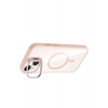 Mey İthalat®   iPhone 13 Remim Lensli Magsafe Standlı Kapak - Pembe