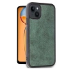 Mey İthalat®   iPhone 14 Kılıf Aras Deri Kapak - Koyu Yeşil