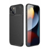 Mey İthalat®   iPhone 14 Kılıf Auto Focus Karbon Kapak - Siyah