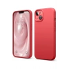 Mey İthalat®   iPhone 14 Kılıf First Silikon - Kırmızı