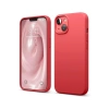 Mey İthalat®   iPhone 14 Kılıf First Silikon - Kırmızı