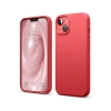 Mey İthalat®   iPhone 14 Kılıf First Silikon - Kırmızı