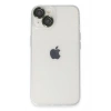 Mey İthalat®   iPhone 14 Kılıf Luko Lens Silikon - Yeşil