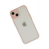 Mey İthalat®   iPhone 14 Kılıf Montreal Silikon Kapak - Pembe