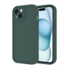 Mey İthalat®   iPhone 14 Kılıf Viera Silikon - Koyu Yeşil