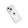 Mey İthalat®   iPhone 14 PC Blank Magsafe Kapak - Şeffaf