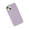 Mey İthalat®   iPhone 14 Plus Kılıf Asya Deri Silikon - Lila