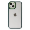 Mey İthalat®   iPhone 14 Plus Kılıf Dora Kapak - Haki Yeşil