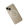Mey İthalat®   iPhone 14 Plus Kılıf Jack Magneticsafe Lens Silikon - Gold
