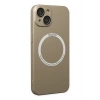 Mey İthalat®   iPhone 14 Plus Kılıf Jack Magneticsafe Lens Silikon - Gold