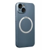 Mey İthalat®   iPhone 14 Plus Kılıf Jack Magneticsafe Lens Silikon - Sierra Blue