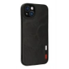 Mey İthalat®   iPhone 14 Plus Kılıf Loop Deri Silikon - Siyah