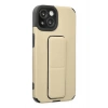 Mey İthalat®   iPhone 14 Plus Kılıf Mega Standlı Silikon - Gold