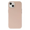 Mey İthalat®   iPhone 14 Plus Kılıf Nano içi Kadife Silikon - Pudra
