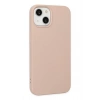 Mey İthalat®   iPhone 14 Plus Kılıf Nano içi Kadife Silikon - Pudra
