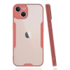 Mey İthalat®   iPhone 14 Plus Kılıf Platin Silikon - Pembe
