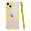 Mey İthalat®   iPhone 14 Plus Kılıf Platin Silikon - Sarı