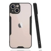 Mey İthalat®   iPhone 14 Plus Kılıf Platin Silikon - Siyah