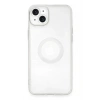 Mey İthalat®   iPhone 14 Plus Kılıf Santa Lens Silikon - Şeffaf
