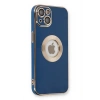Mey İthalat®   iPhone 14 Plus Kılıf Store Silikon - Mavi