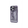 Mey İthalat®   iPhone 14 Pro Kılıf Apollo Magneticsafe Desenli Kapak - Apollo Mor - 1