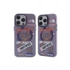 Mey İthalat®   iPhone 14 Pro Kılıf Apollo Magneticsafe Desenli Kapak - Apollo Mor - 2