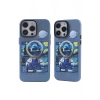 Mey İthalat®   iPhone 14 Pro Kılıf  Desenli Kapak -  Mavi - 1