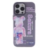 Mey İthalat®   iPhone 14 Pro Kılıf  Desenli Kapak -  Mor - 1