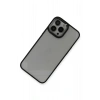 Mey İthalat®   iPhone 14 Pro Kılıf Dora Kapak - Siyah
