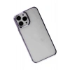 Mey İthalat®   iPhone 14 Pro Kılıf Element Silikon - Mor