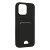 Mey İthalat®   iPhone 14 Pro Kılıf Kelvin Kartvizitli Silikon - Siyah