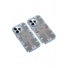 Mey İthalat®   iPhone 14 Pro Kılıf Mekanik Bumper Kapak - Mavi