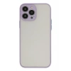 Mey İthalat®   iPhone 14 Pro Kılıf Montreal Silikon Kapak - Mor