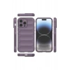 Mey İthalat®   iPhone 14 Pro Kılıf Optimum Silikon - Mor