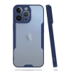 Mey İthalat®   iPhone 14 Pro Kılıf Platin Silikon - Lacivert