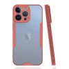 Mey İthalat®   iPhone 14 Pro Kılıf Platin Silikon - Pembe