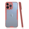Mey İthalat®   iPhone 14 Pro Kılıf Platin Silikon - Pembe