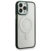 Mey İthalat®   iPhone 14 Pro Kılıf Room Magneticsafe Silikon - Köknar Yeşili
