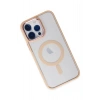Mey İthalat®   iPhone 14 Pro Kılıf Room Magneticsafe Silikon - Pudra