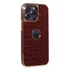 Mey İthalat®   iPhone 14 Pro Kılıf Snake Kapak - Bordo