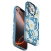 Mey İthalat®   iPhone 14 Pro Max Flower Series Magsafe Kapak - Mavi