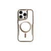 Mey İthalat®   iPhone 14 Pro Max Kılıf Boyi Magsafe Silikon Kapak - Kahverengi