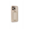 Mey İthalat®   iPhone 14 Pro Max Kılıf Coco Elit Kapak - Gold