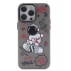 Mey İthalat®   iPhone 14 Pro Max Kılıf  Desenli Kapak -  Siyah - 1