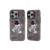 Mey İthalat®   iPhone 14 Pro Max Kılıf  Desenli Kapak -  Siyah - 1
