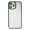 Mey İthalat®   iPhone 14 Pro Max Kılıf Dora Kapak - Haki Yeşil