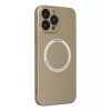 Mey İthalat®   iPhone 14 Pro Max Kılıf Jack Magneticsafe Lens Silikon - Gold